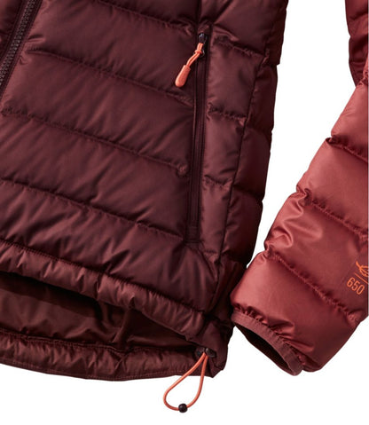 Women's Bean's Down Hooded Jacket, Colorblock - L.L.Bean Everyday