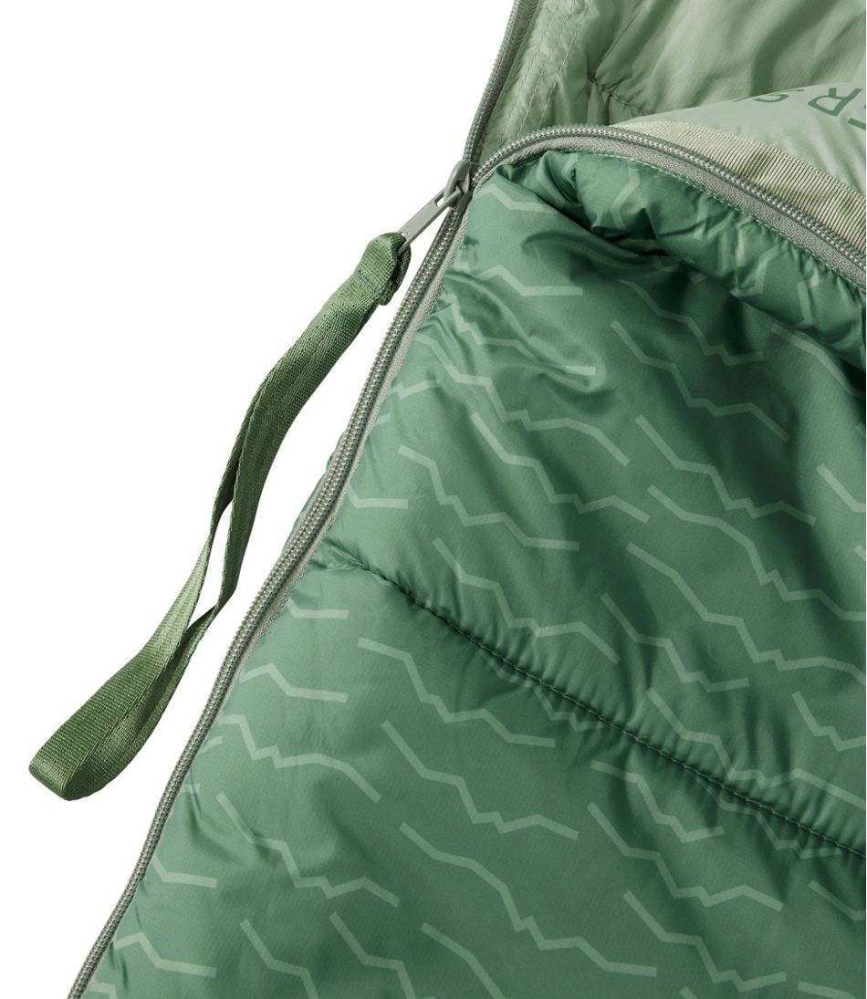Adults' L.L.Bean Puffer Sleeping Bag, 40° Print - L.L.Bean Great Value
