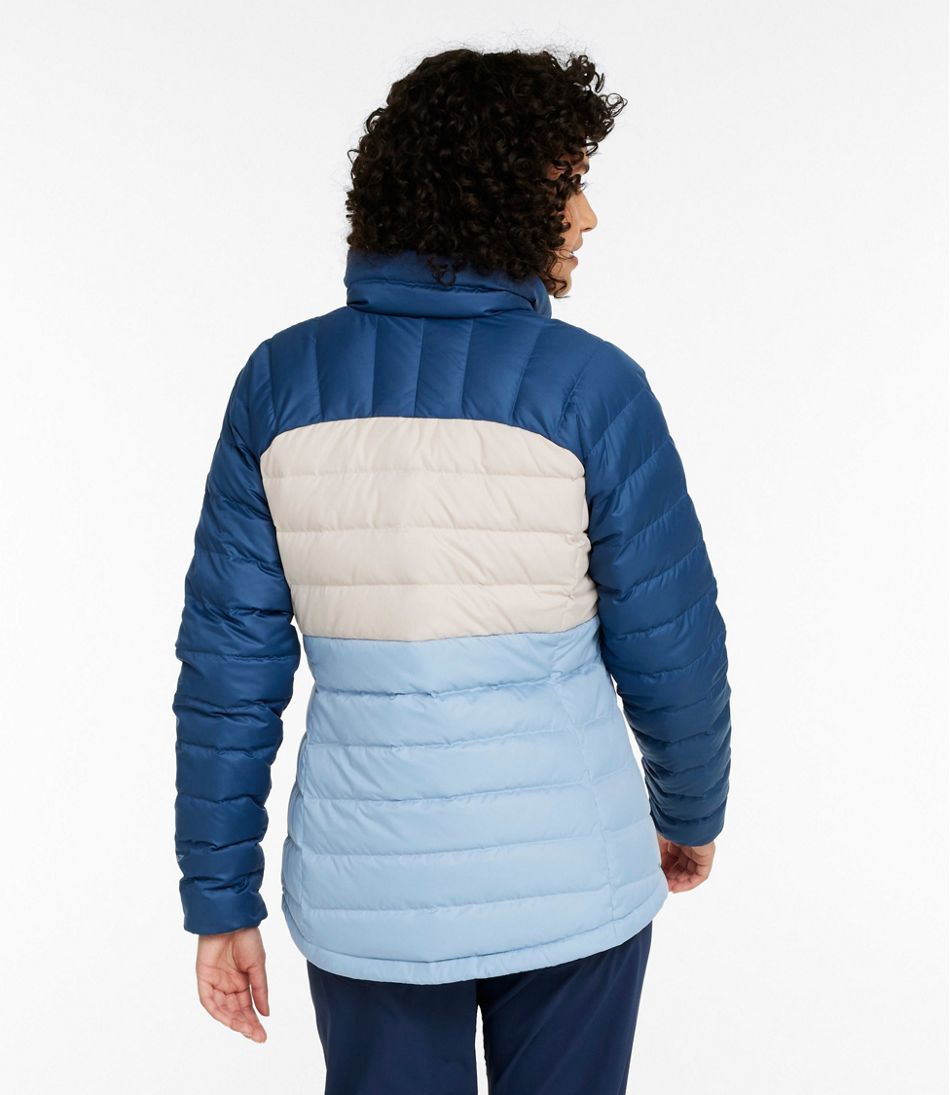 Women's Bean's Down Jacket, Colorblock - L.L.Bean Quality