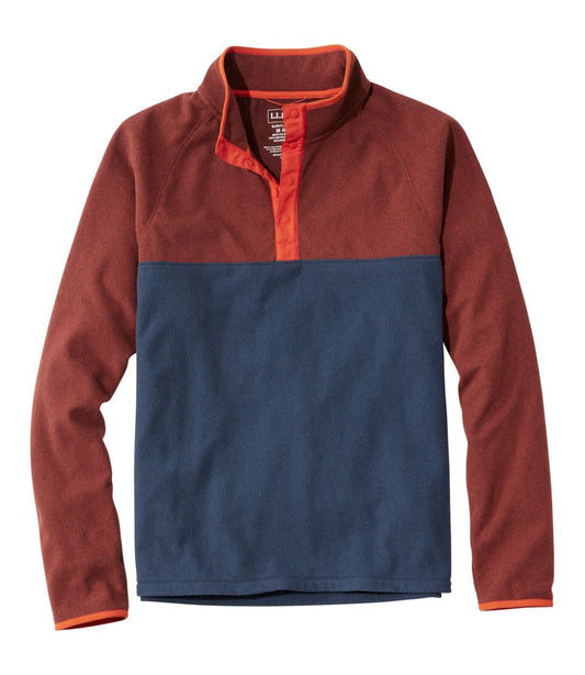 Men's All Season Access Fleece Pullover, Colorblock - L.L.Bean Customer Favorite