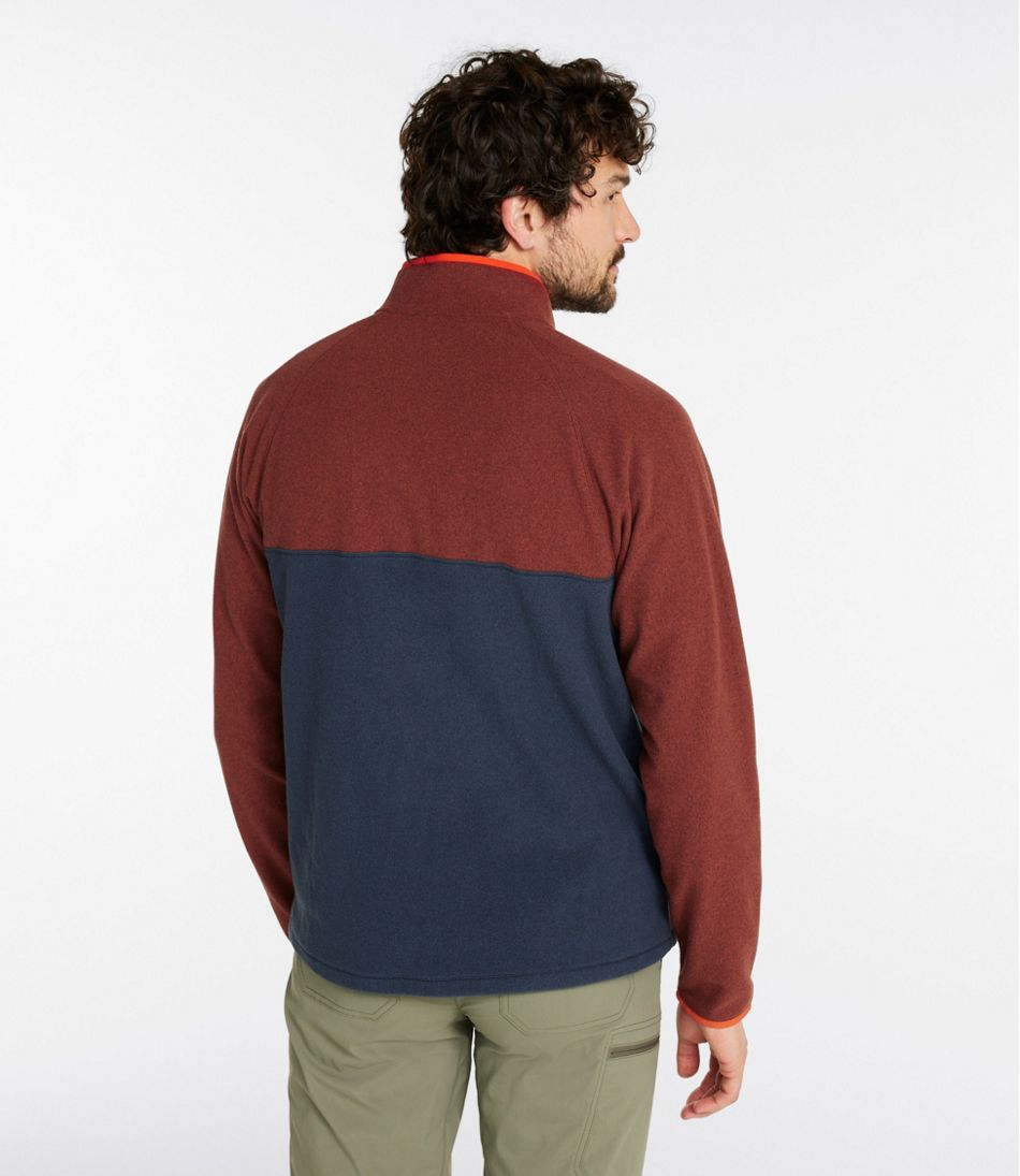 Men's All Season Access Fleece Pullover, Colorblock - L.L.Bean Customer Favorite