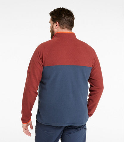 Men's All Season Access Fleece Pullover, Colorblock - L.L.Bean Customer Favorite