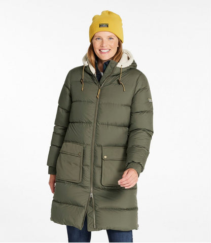 Women's Mountain Classic Down Coat, Sherpa-Lined - L.L.Bean Trending