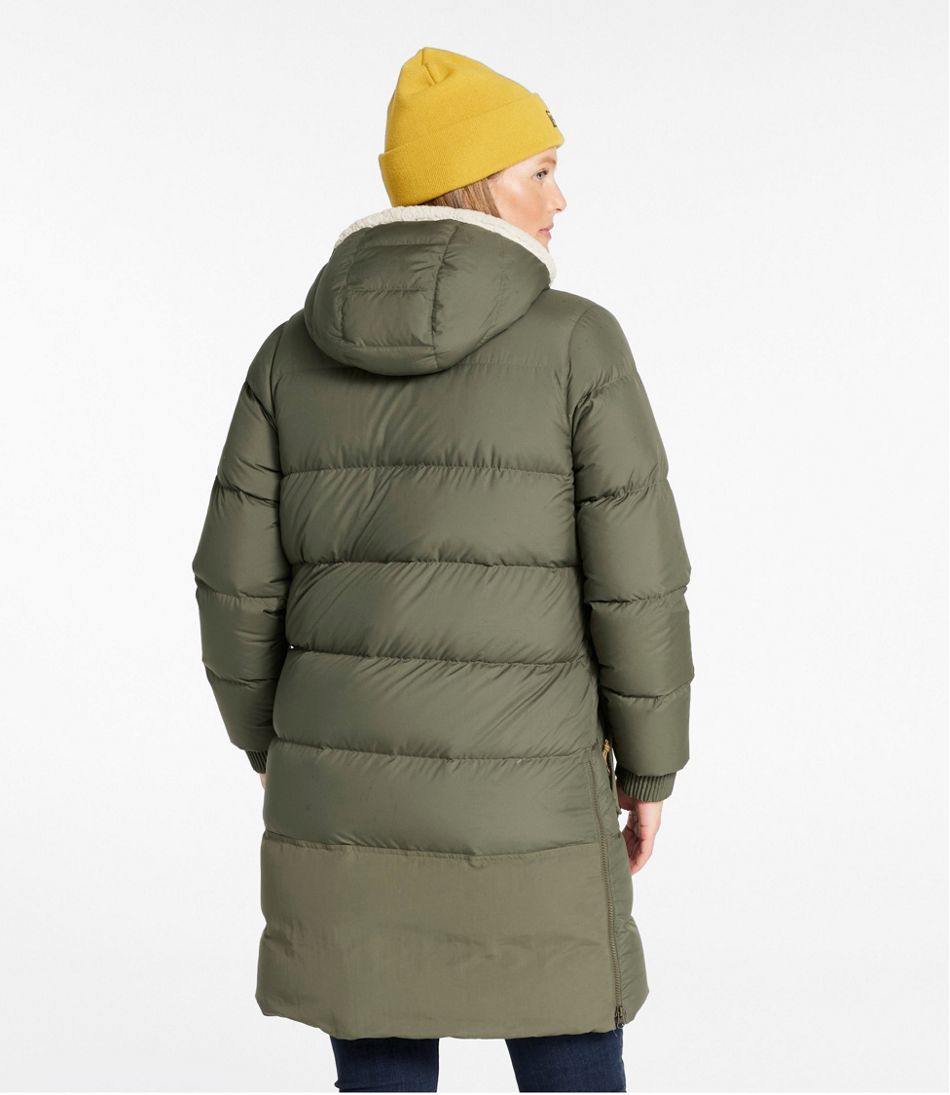 Women's Mountain Classic Down Coat, Sherpa-Lined - L.L.Bean Trending