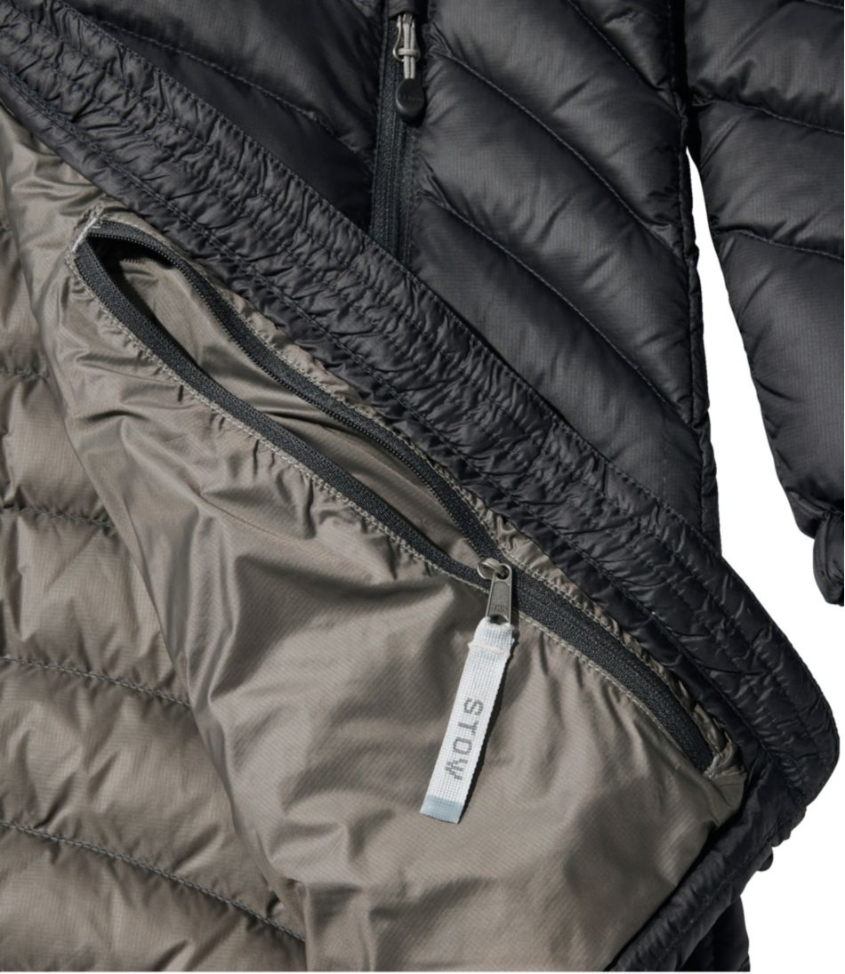 Women's Ultralight 850 Down Hooded Coat, Three-Quarter Length - L.L.Bean Best Seller