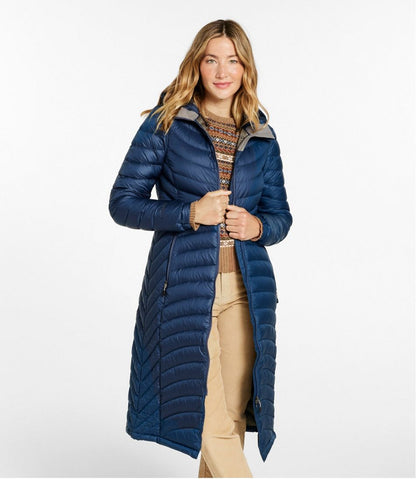 Women's Ultralight 850 Down Coat, Long - L.L.Bean Premium