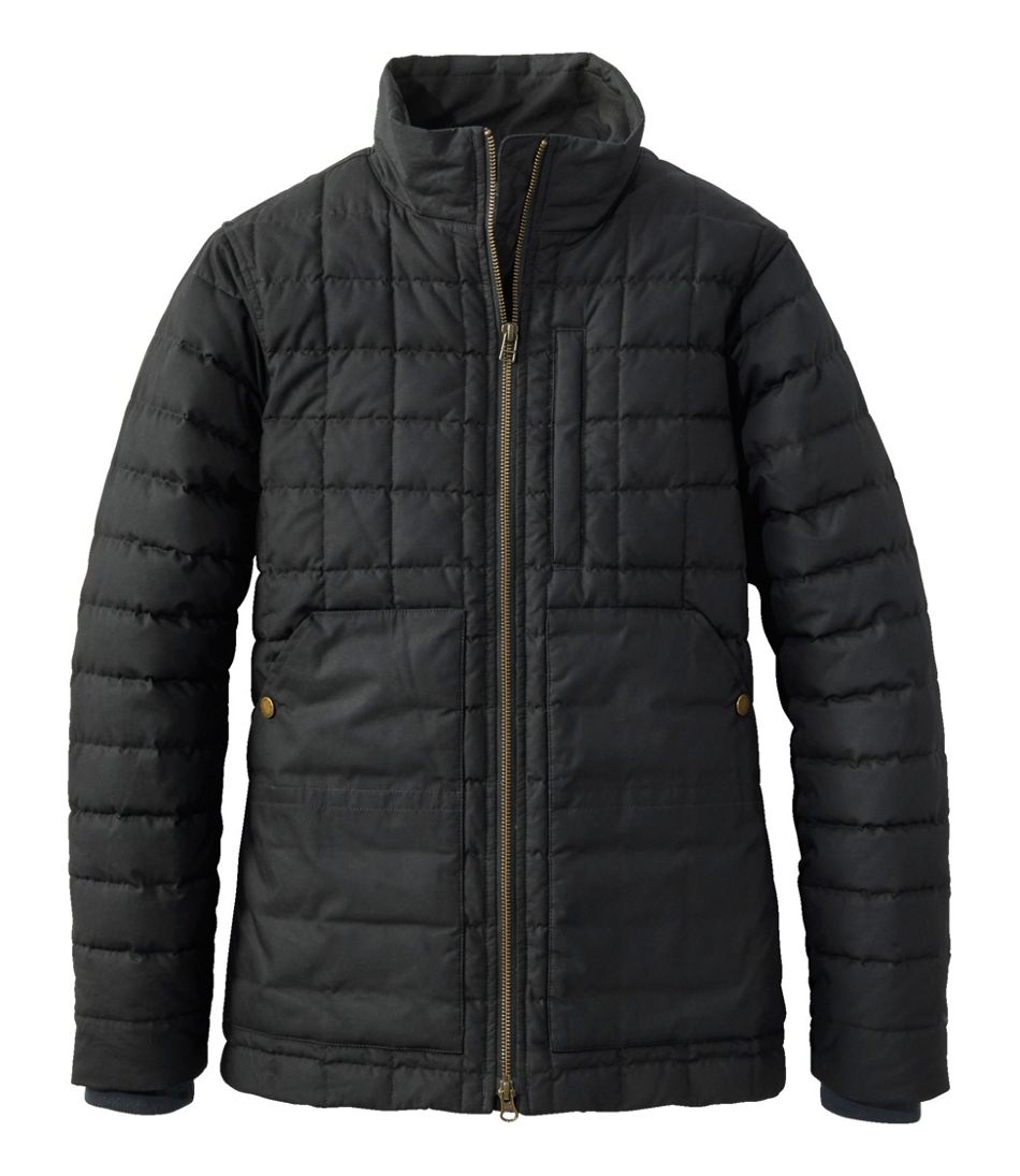 Women's L.L.Bean Upcountry Waxed Cotton Down Sweater - L.L.Bean New