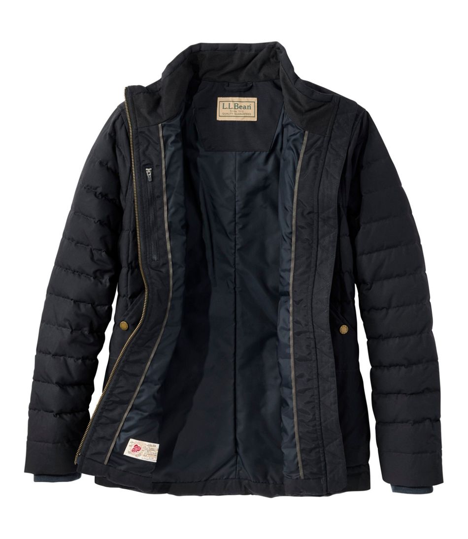 Women's L.L.Bean Upcountry Waxed Cotton Down Sweater - L.L.Bean New