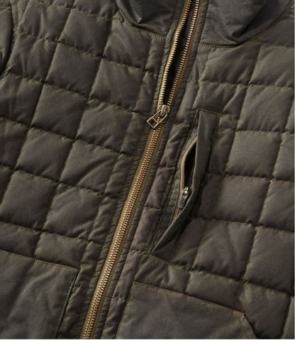 Women's L.L.Bean Upcountry Waxed Cotton Down Sweater - L.L.Bean New