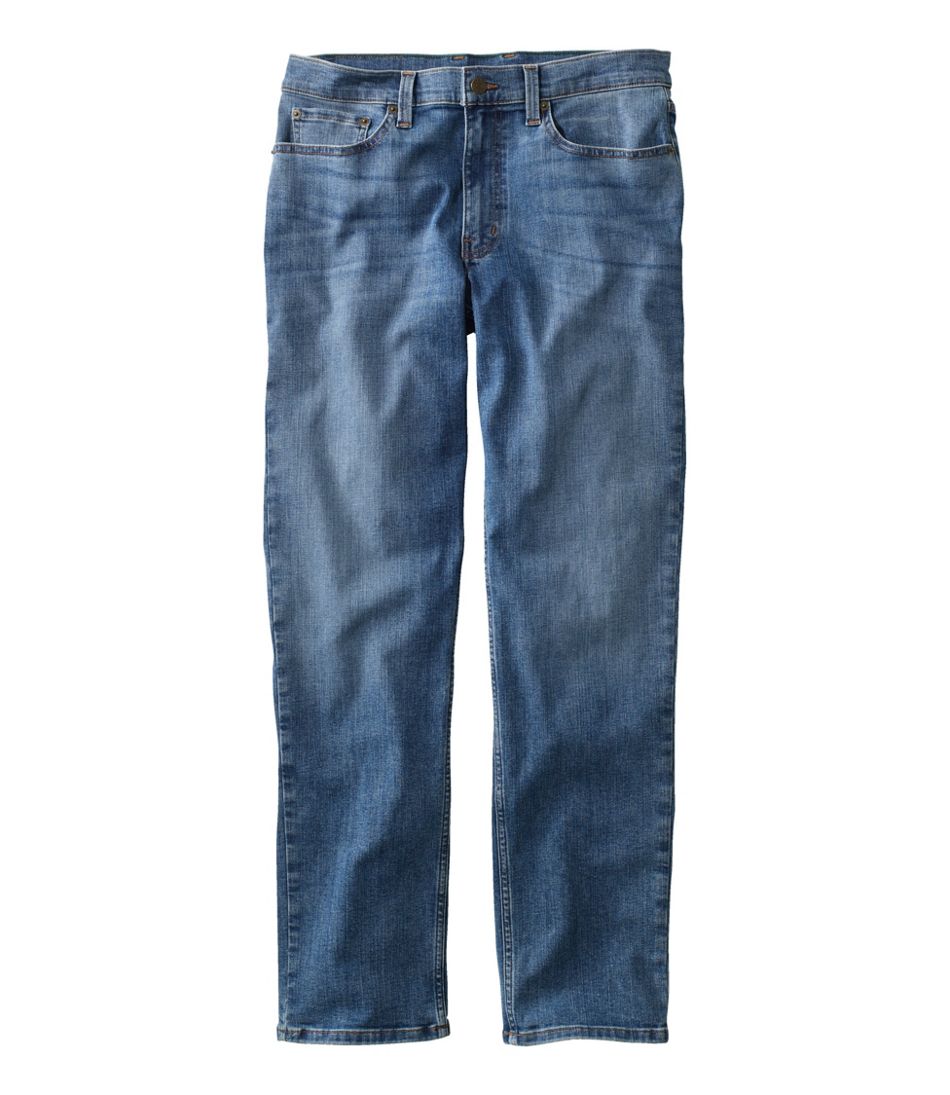 Men's BeanFlex® Jeans, Standard Athletic Fit, Straight Leg - L.L.Bean Latest