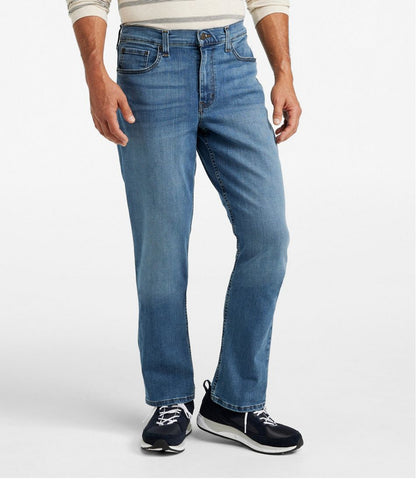 Men's BeanFlex® Jeans, Standard Athletic Fit, Straight Leg - L.L.Bean Latest