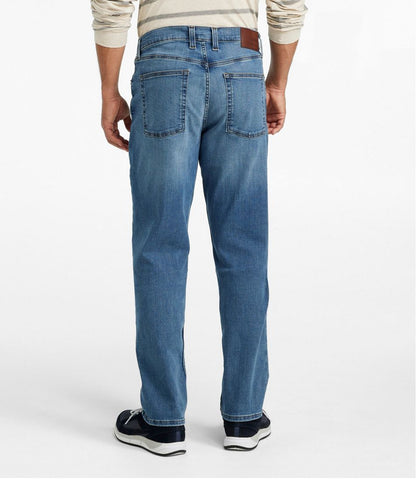 Men's BeanFlex® Jeans, Standard Athletic Fit, Straight Leg - L.L.Bean Latest