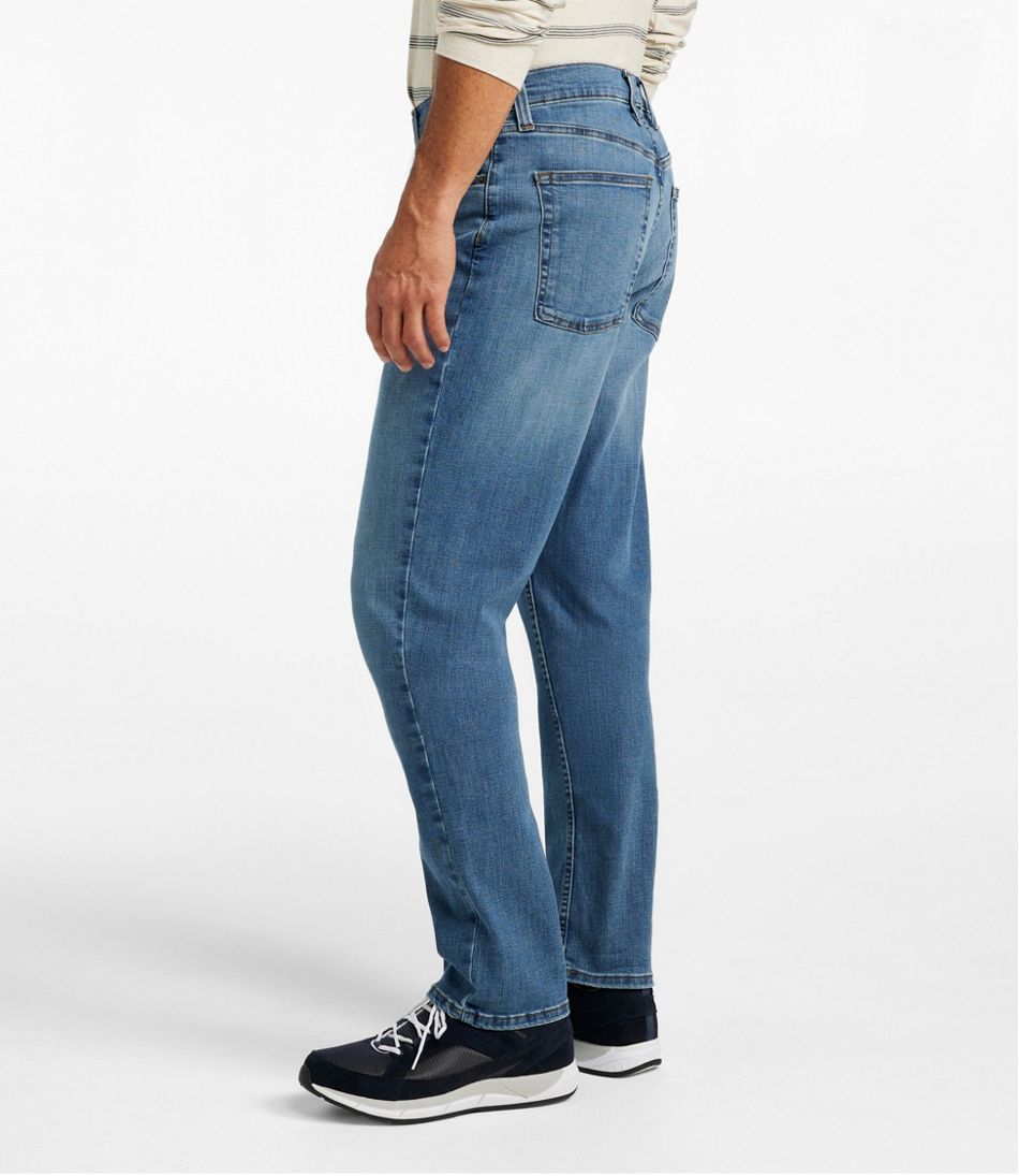Men's BeanFlex® Jeans, Standard Athletic Fit, Straight Leg - L.L.Bean Latest