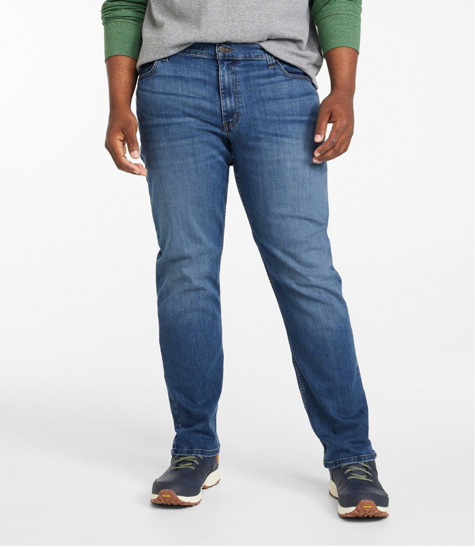 Men's BeanFlex® Jeans, Standard Athletic Fit, Straight Leg - L.L.Bean Latest