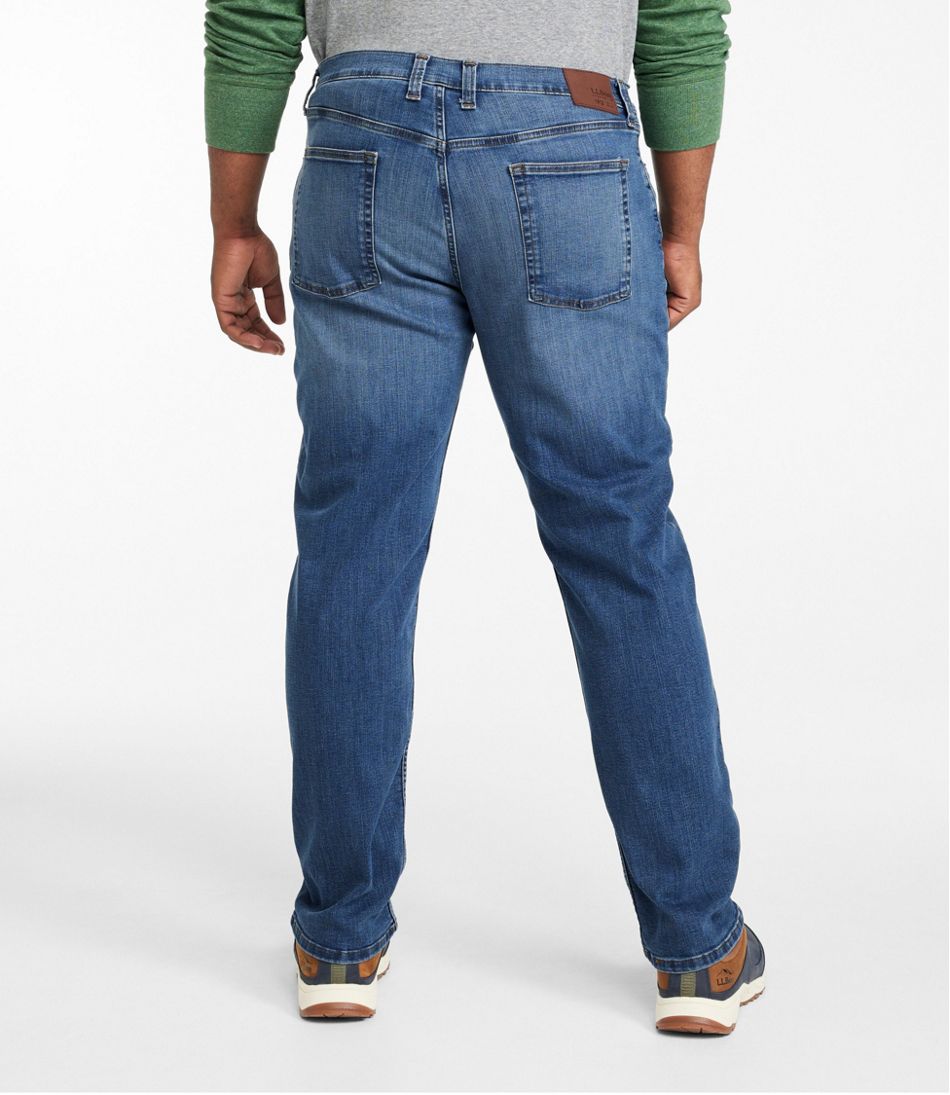 Men's BeanFlex® Jeans, Standard Athletic Fit, Straight Leg - L.L.Bean Latest