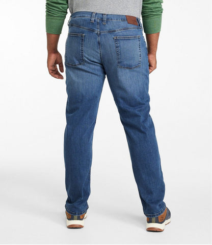 Men's BeanFlex® Jeans, Standard Athletic Fit, Straight Leg - L.L.Bean Latest